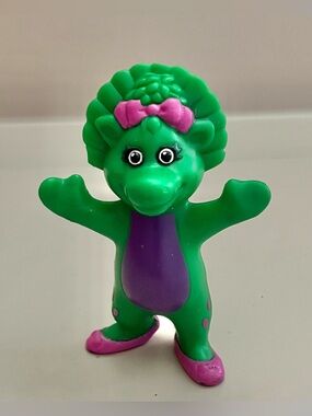 Barney Baby Bop Dinosaur  3" PVC Figure Toy The Lyons Group 1996